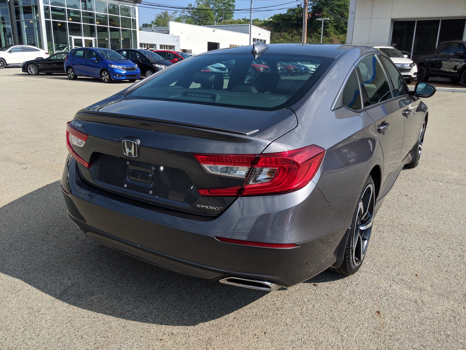 Pre-Owned 2018 Honda Accord Sedan Sport 1.5T in Modern Steel Metallic ...