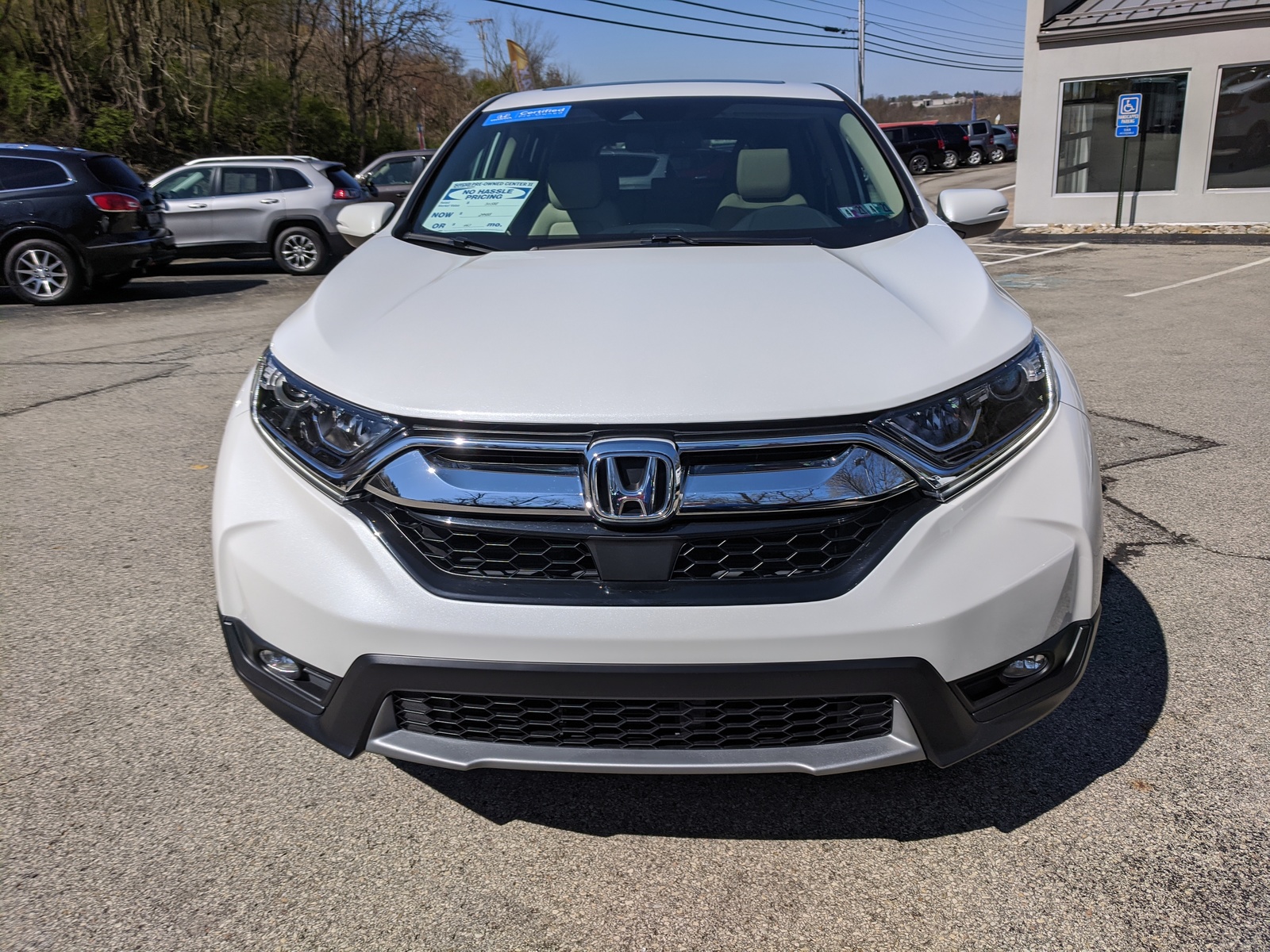 Pre-Owned 2019 Honda CR-V EX-L in Platinum White Pearl | Greensburg, PA ...