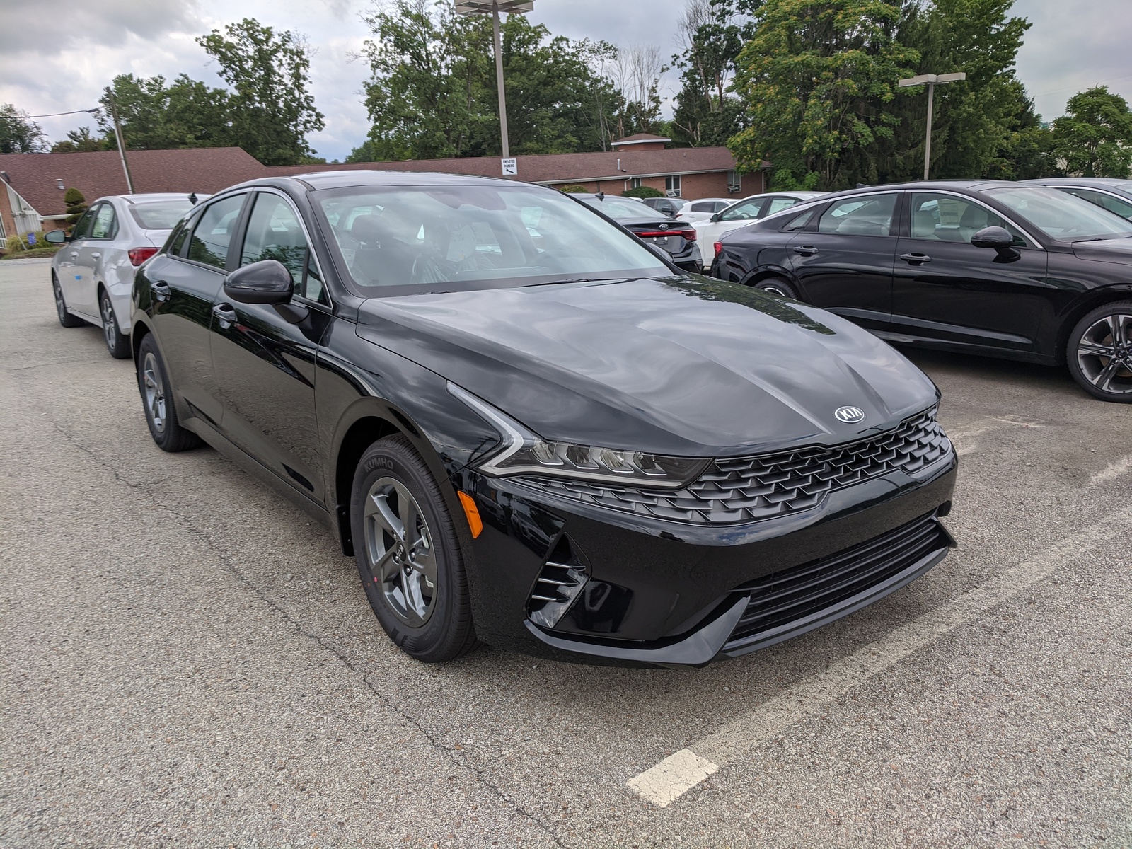 New 2021 Kia K5 LXS in Ebony Black | Greensburg, PA | #K04180