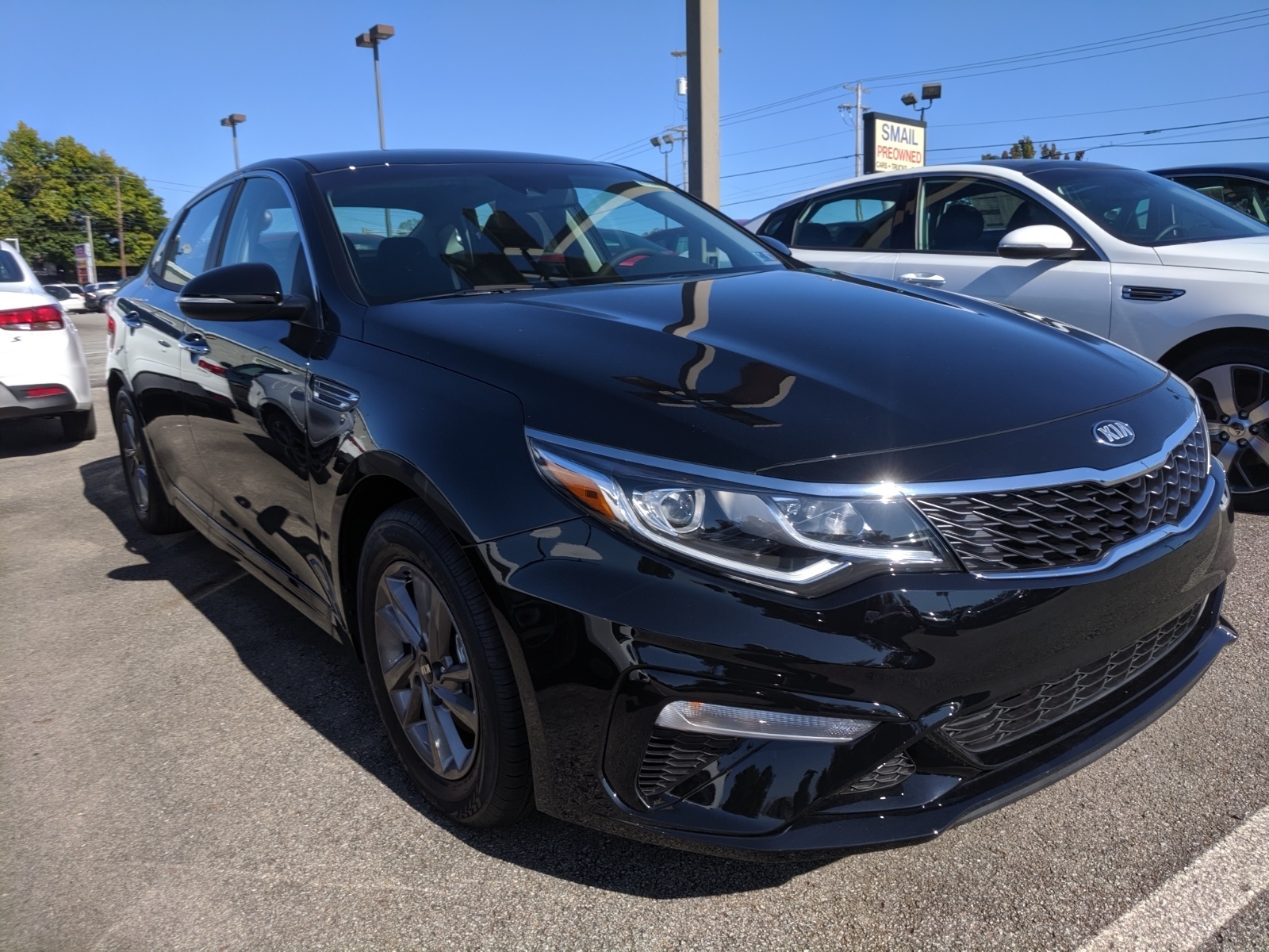 New 2020 Kia Optima LX in Ebony Black | Greensburg, PA | #K03699