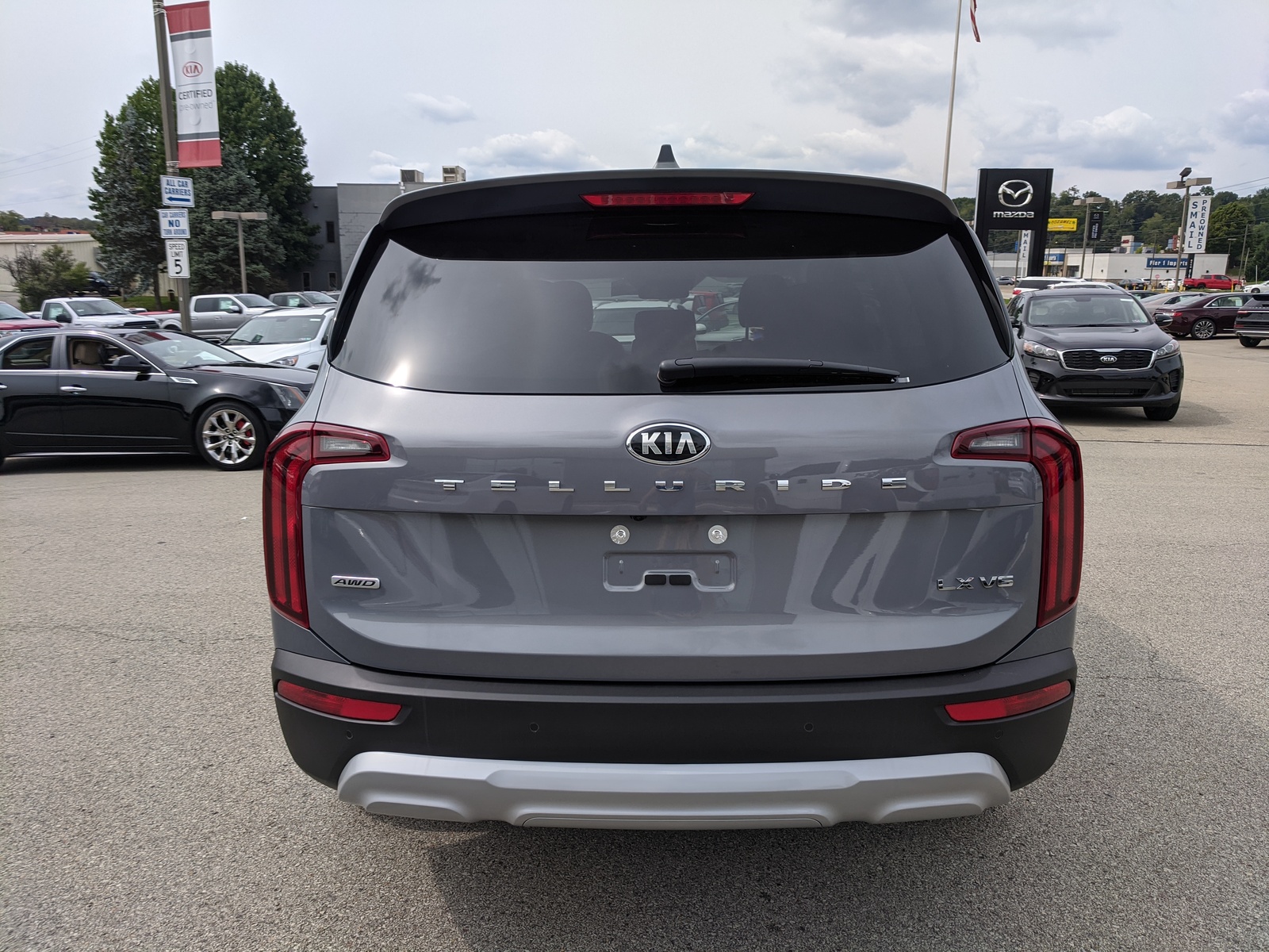 New 2021 Kia Telluride LX in Everlasting Silver | Greensburg, PA | #K04190