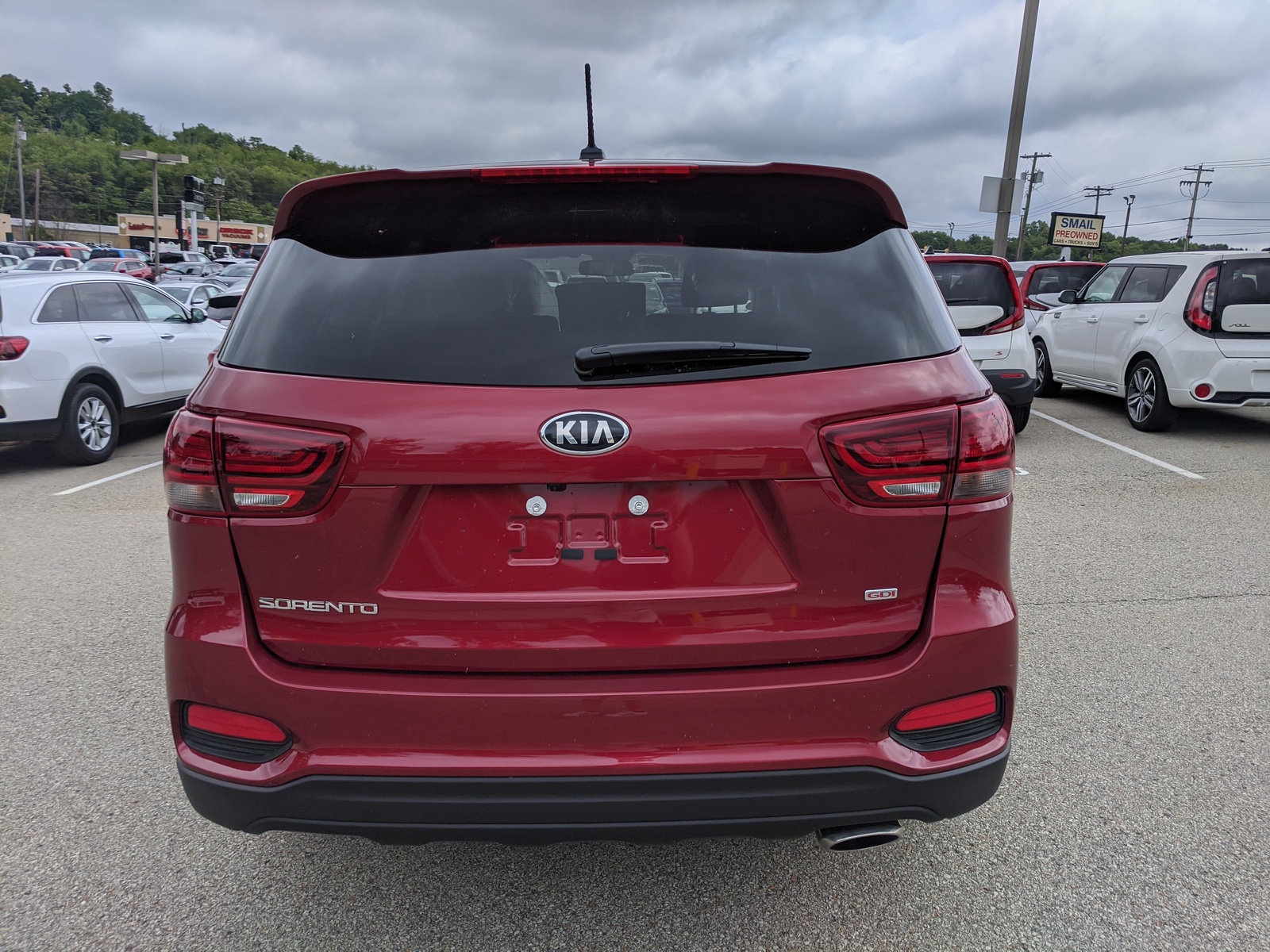 New 2020 Kia Sorento LX in Passion Red | Greensburg, PA | #K04140