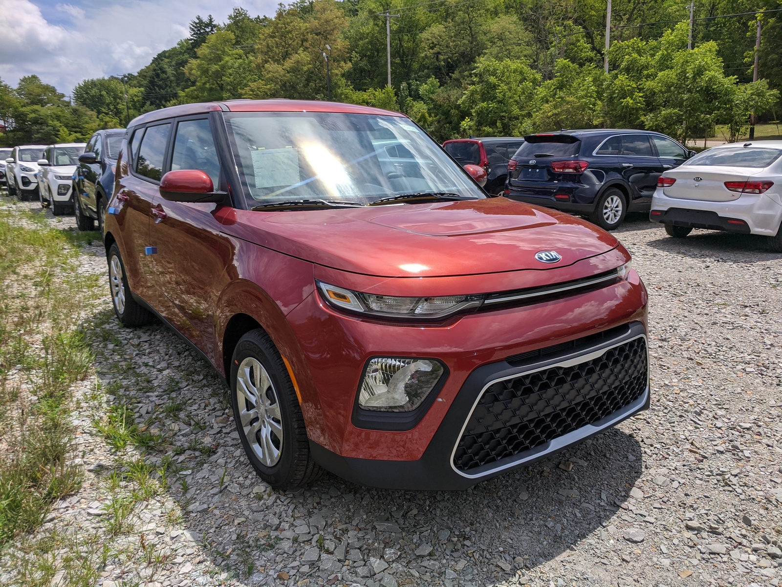 New 2021 Kia Soul LX in Mars Orange Greensburg, PA K04127